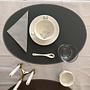 Placemat Leather Grey 3