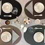 Placemat Leather Black 3