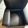 4x Armchair & Sofa 2.5-seater Leather Chocolate Brown 2