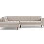 Nelson Ecksofa Récamiere Links Agnes Brown 0