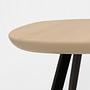 Lulo Side Table Metal Wood Black 2