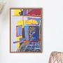 La Puerta Del Riad Art Print Multicolored 1