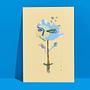 Lluna Flower Art Print 0