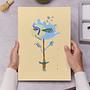 Lluna Flower Art Print 3