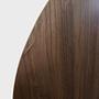 Hubert Couchtisch Walnut Ø 60cm 6