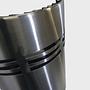 Slice Trash can Stainless Steel Matt Height 38cm 65156 4