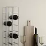 Pilare Wine Bottle Rack for 9 Bottles Moonbeam 64282 1