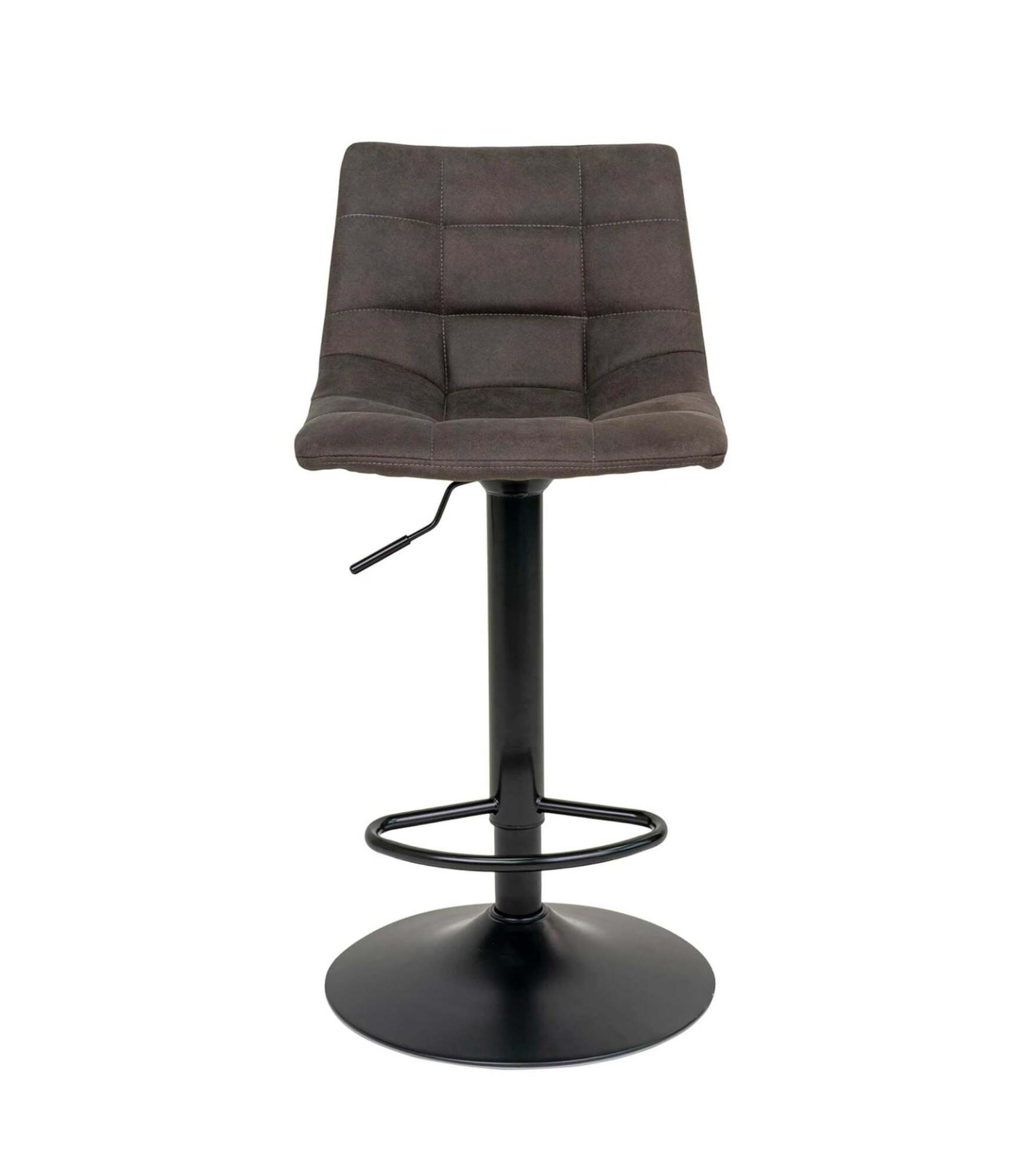 2x Barstuhl Microfaser Taupe 1