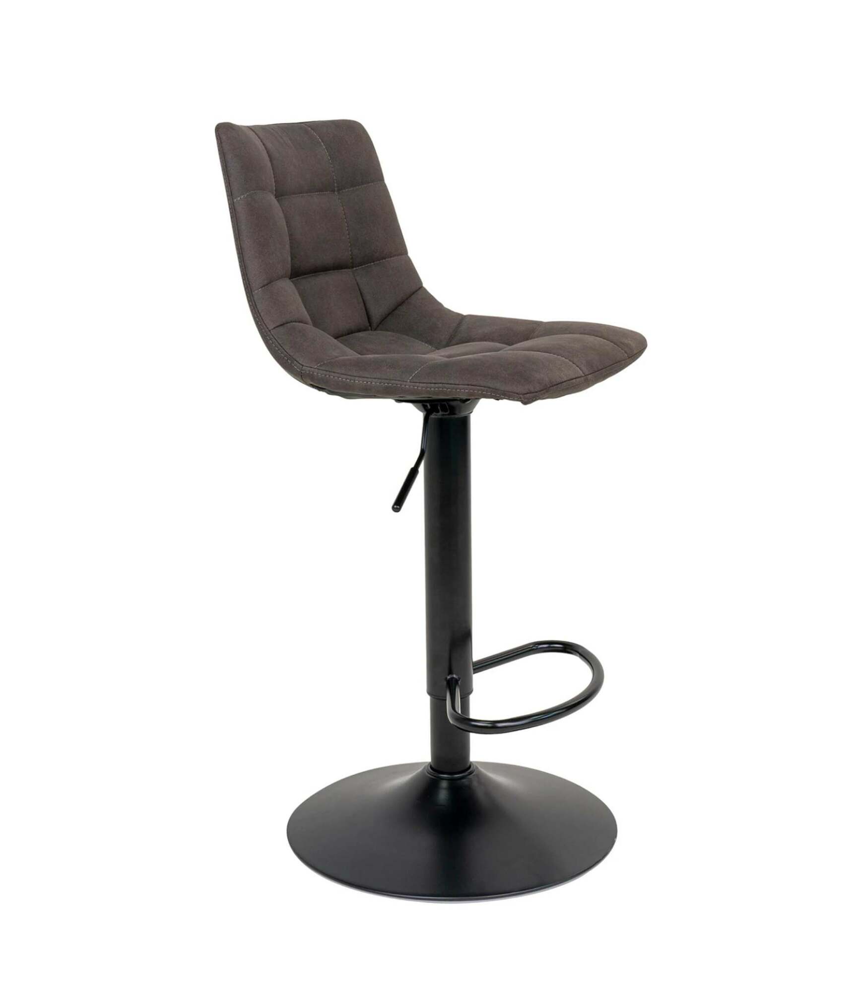 2x Barstuhl Microfaser Taupe 2