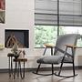 Yoka rocking chair textile gray 0