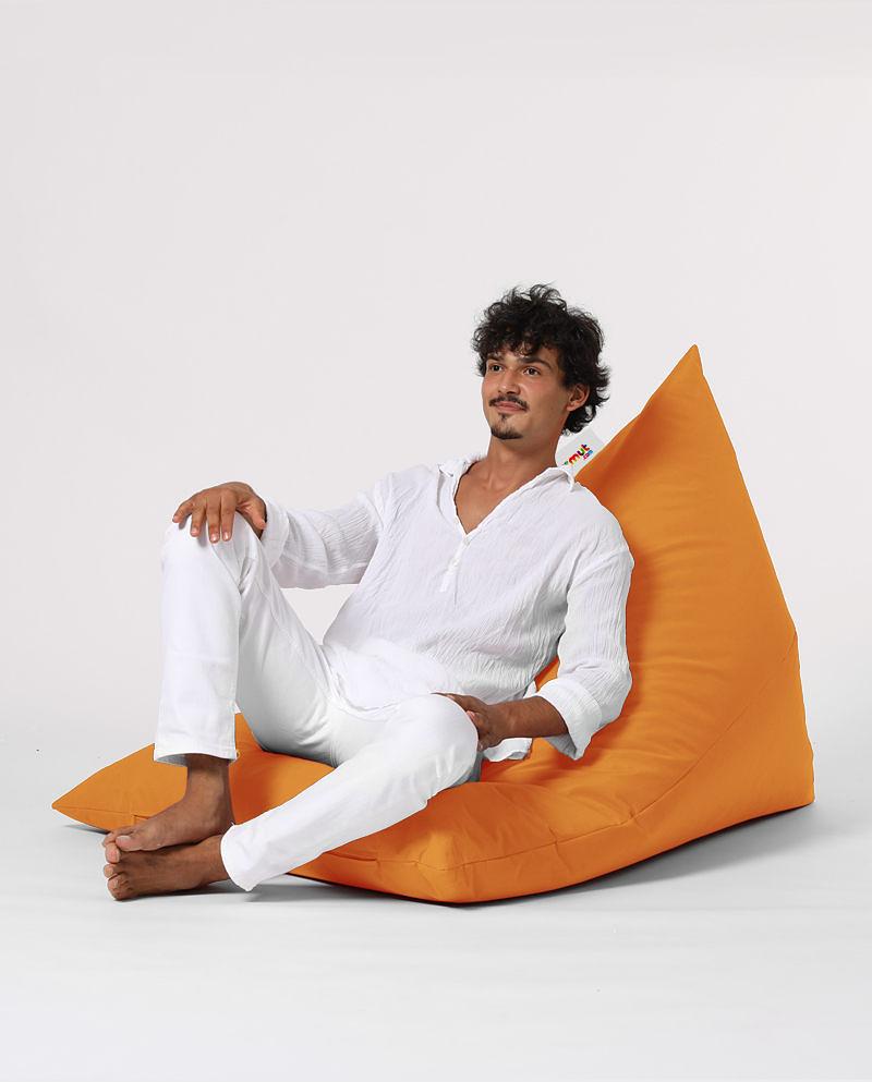 Pyramid Garden Beanbag Orange 9