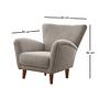 Teddy Armchair Textile Grey 5