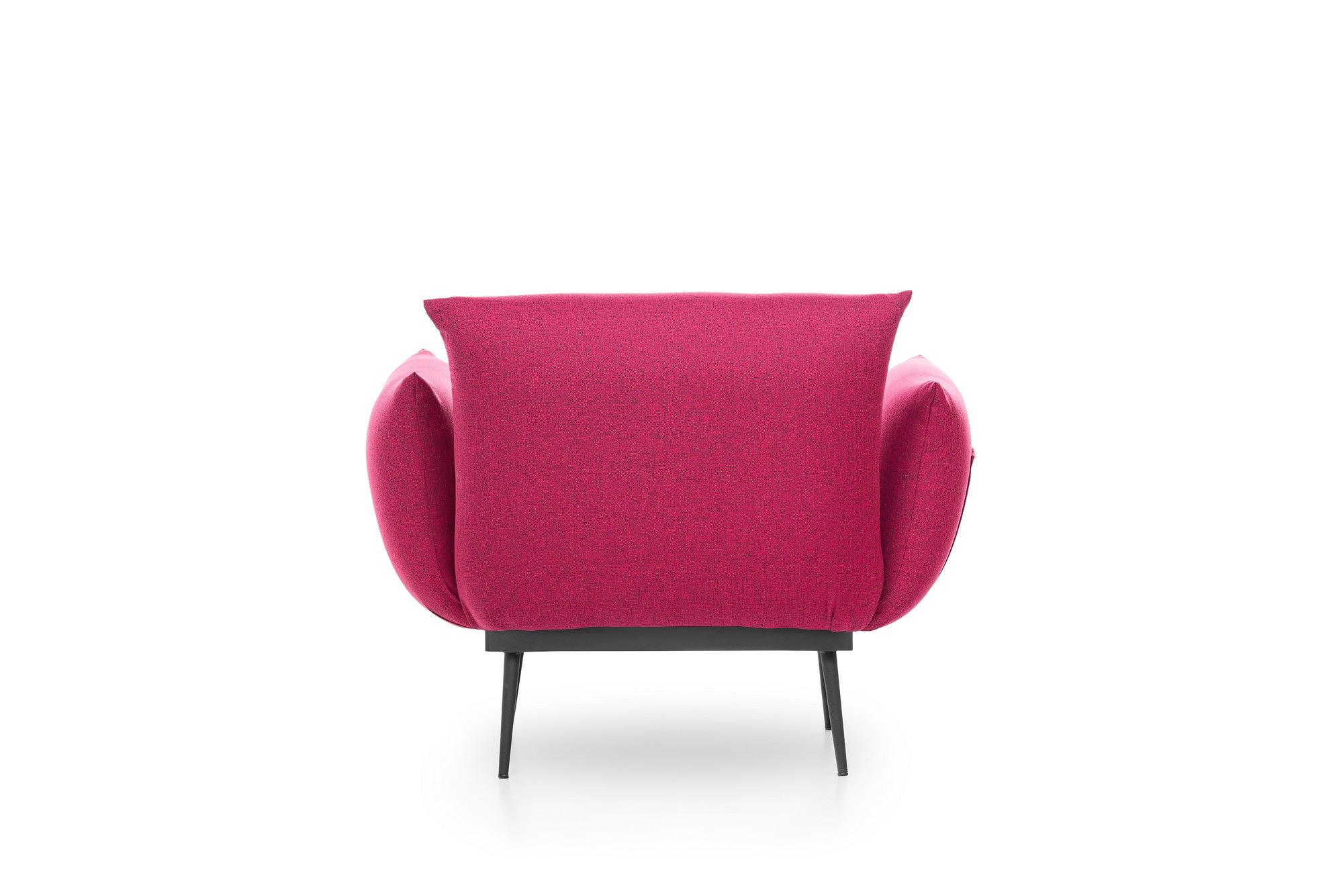 Natura Chair Black Dark Red 4