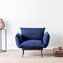 Jax GR125 Solo Armchair Navy Blue 1