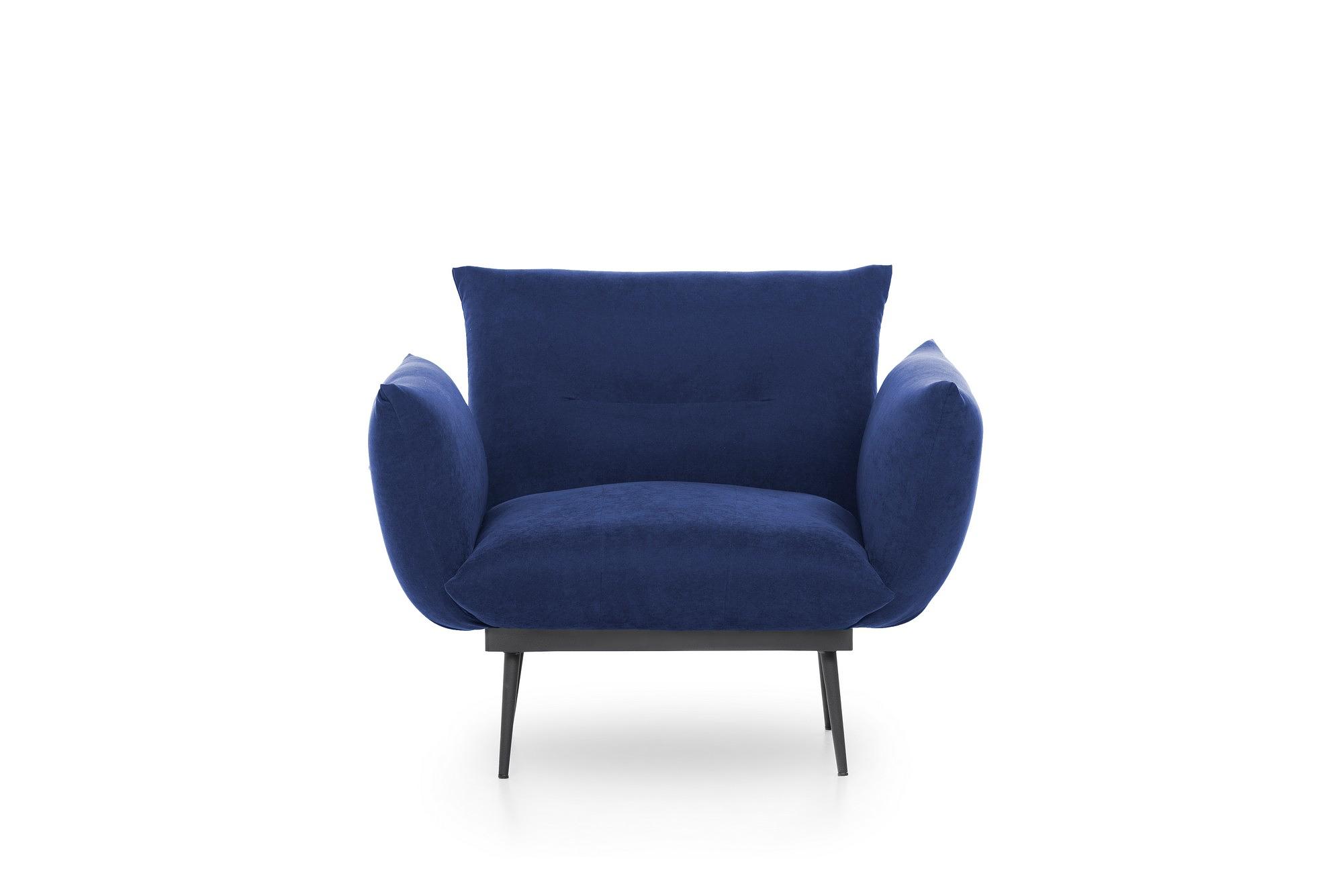 Jax GR125 Solo Armchair Navy Blue 2