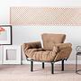Nitta Armchair Light Brown 0