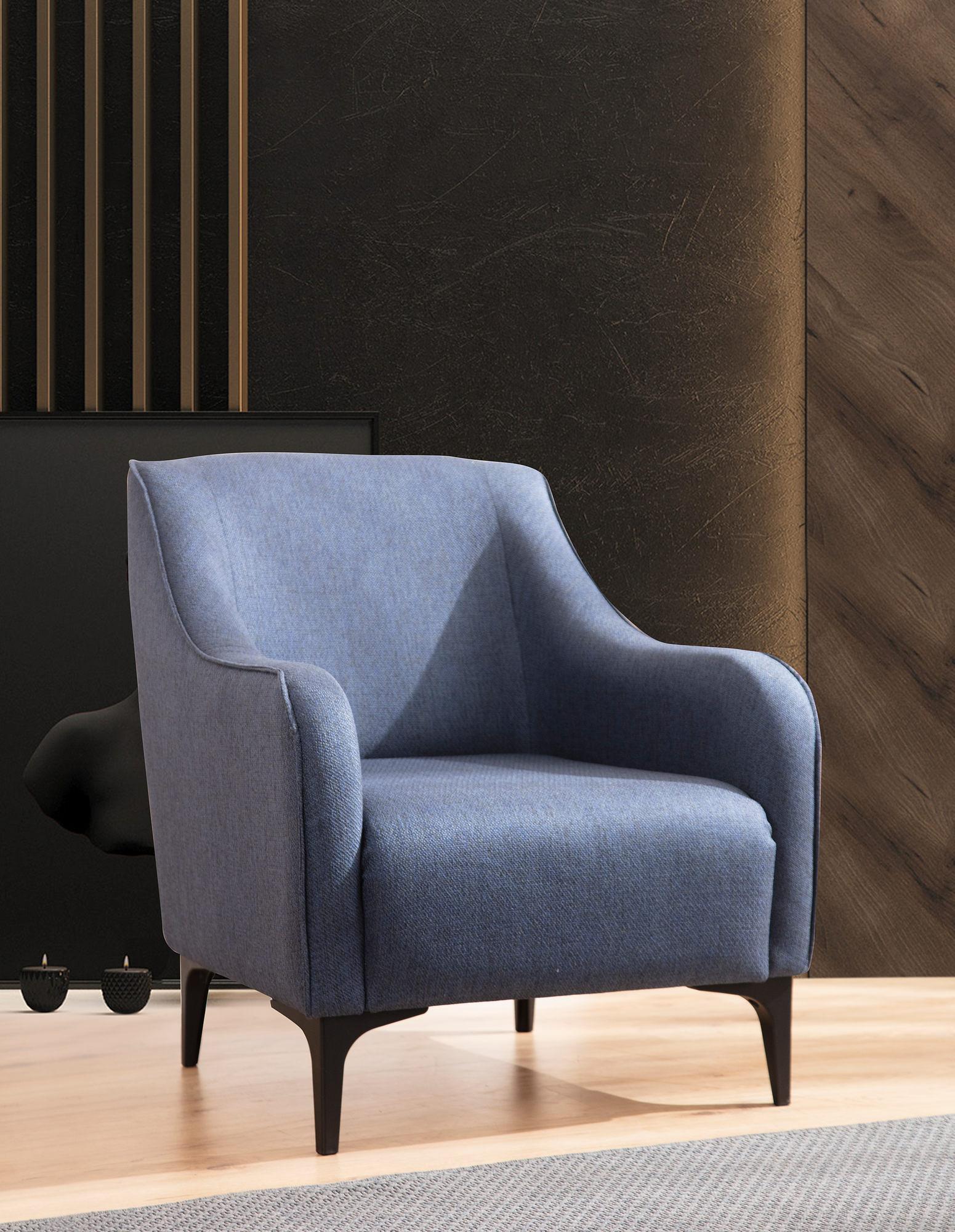 Belissimo Armchair Blue 1