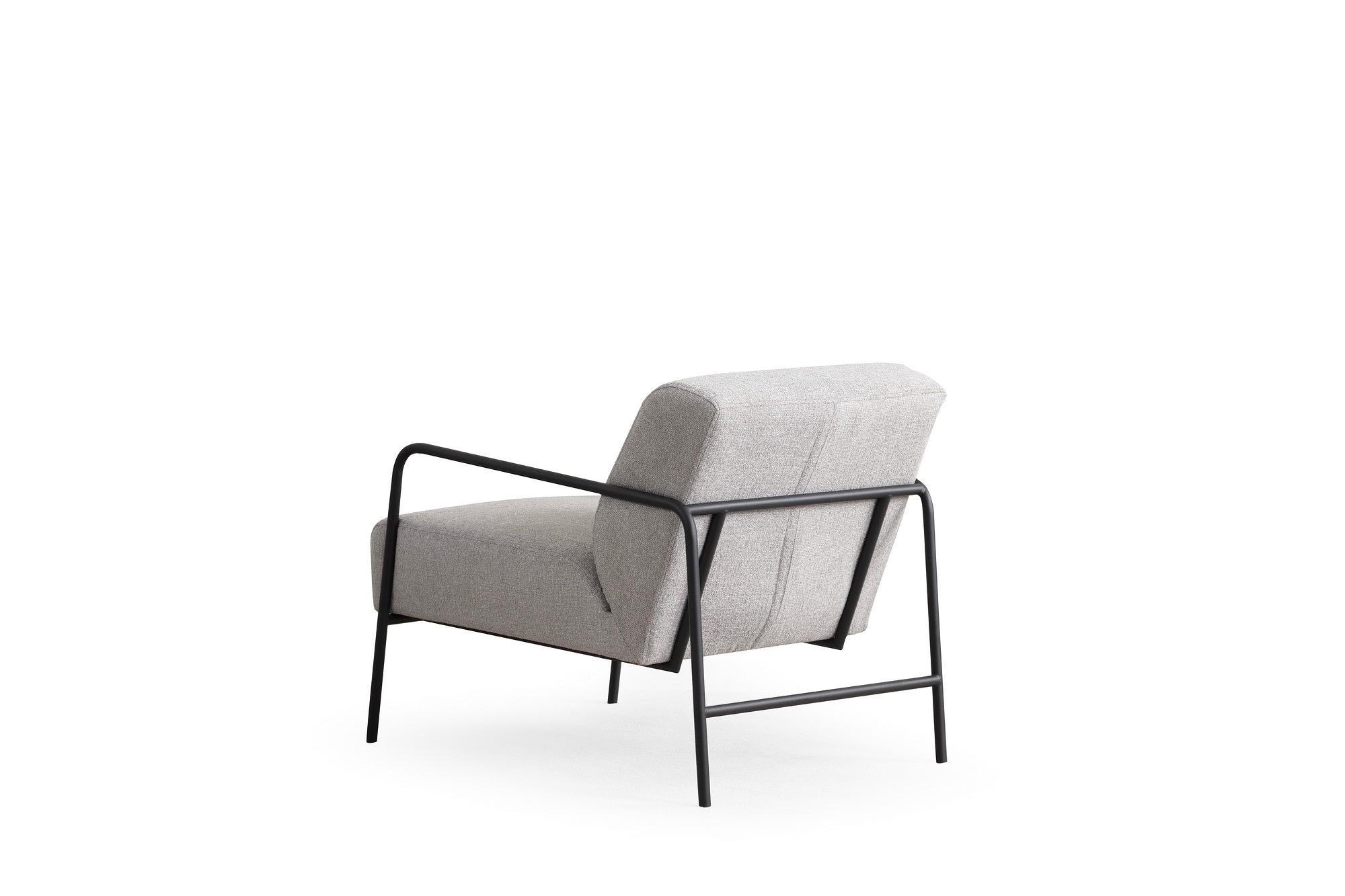 Eti Bergere Sessel Grau 2