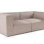 Sora 2-Sitzer Sofa Sandbeige 4