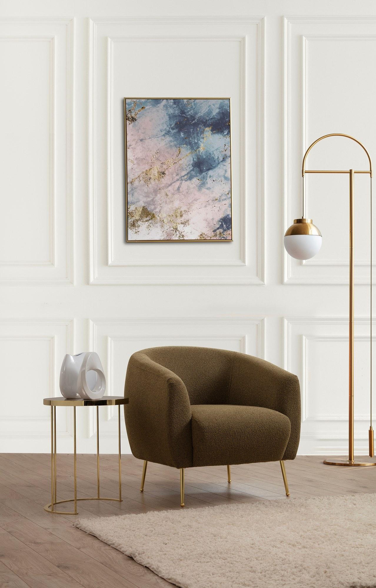 This armchair green 1