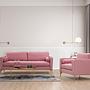 Rome Armchair Dusty Rose 2