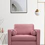 Rome Armchair Dusty Rose 1