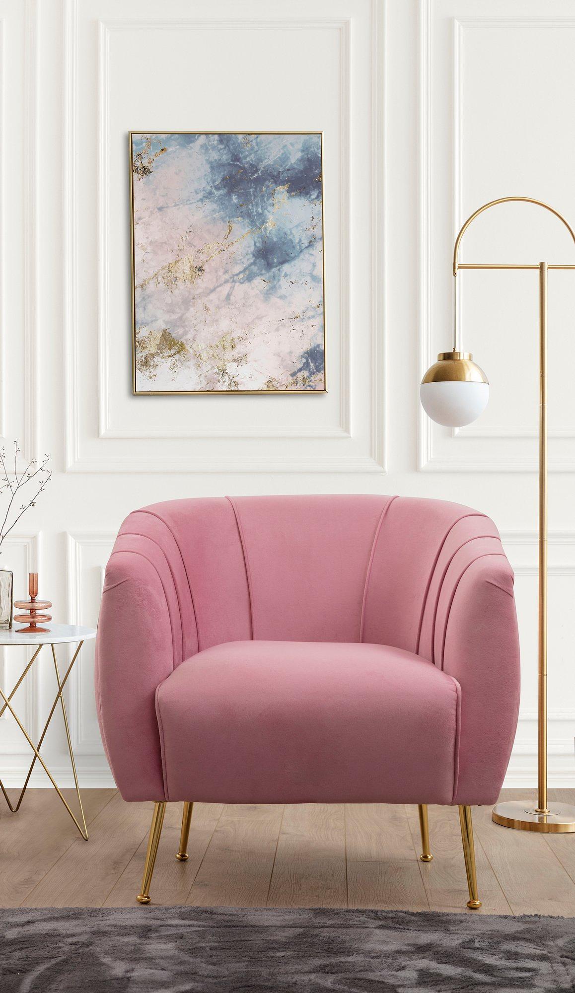 Istiridye Sessel Dusty Rose 1