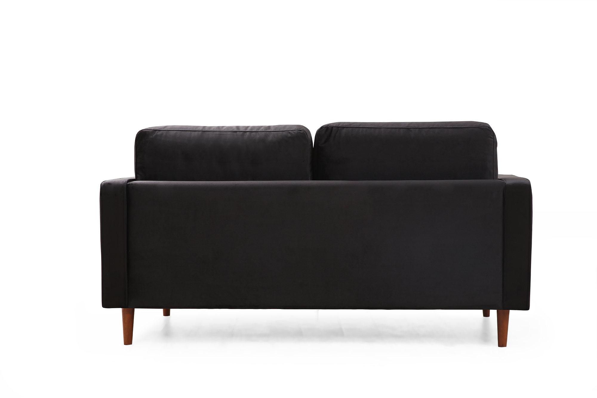 Rome 2-seater sofa Black 8