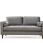 Rome 2-seater sofa light grey 0