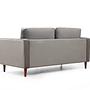 Rome 2-seater sofa light grey 7