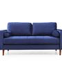 Rome 2-seater sofa navy blue 2