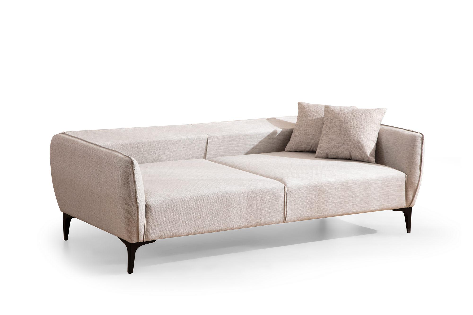 Belissimo 3-Sitzer Sofa Weiß 6