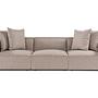 Sora 3-seater sofa Beige 3