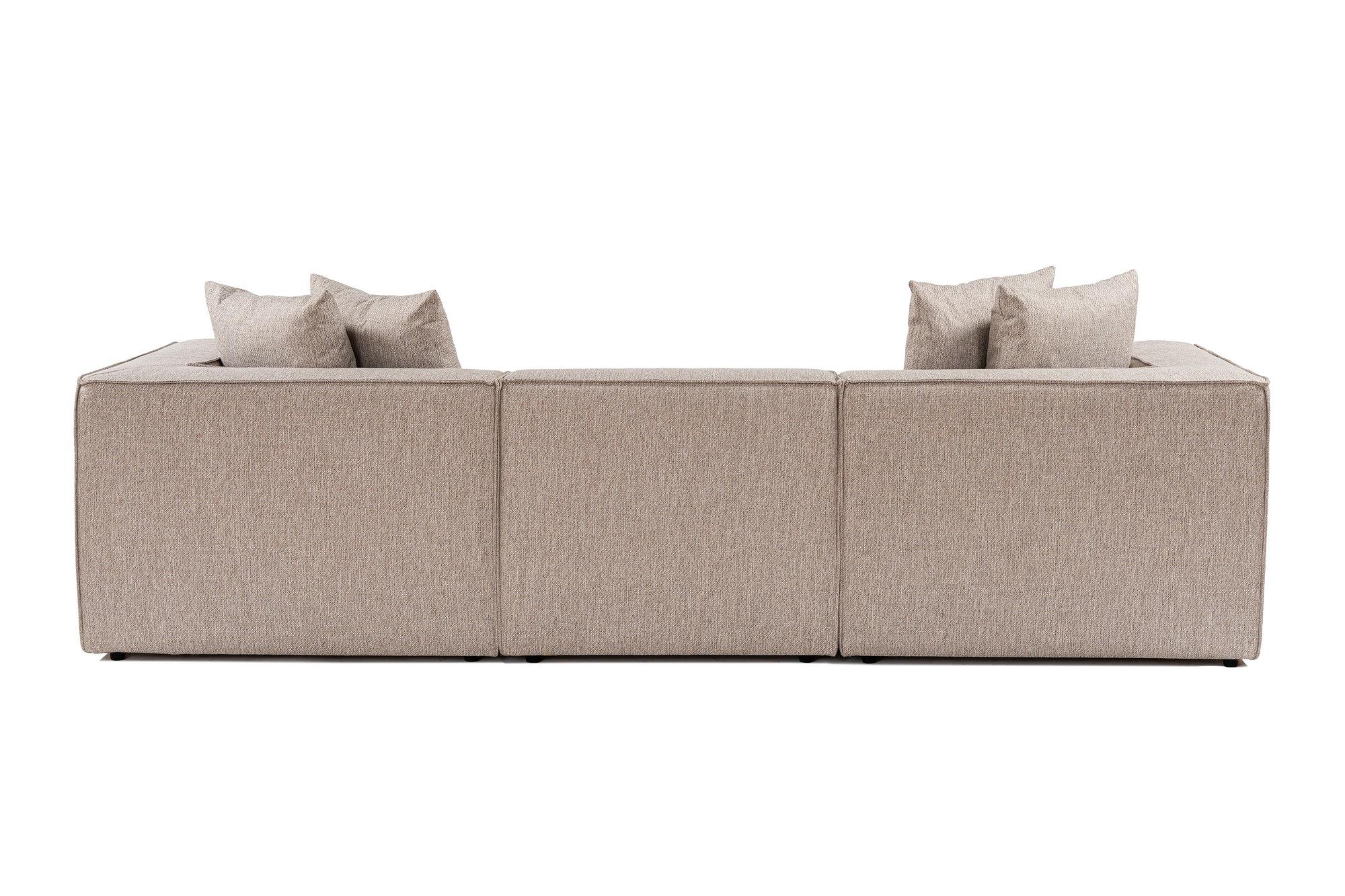 Sora 3-seater sofa Beige 6
