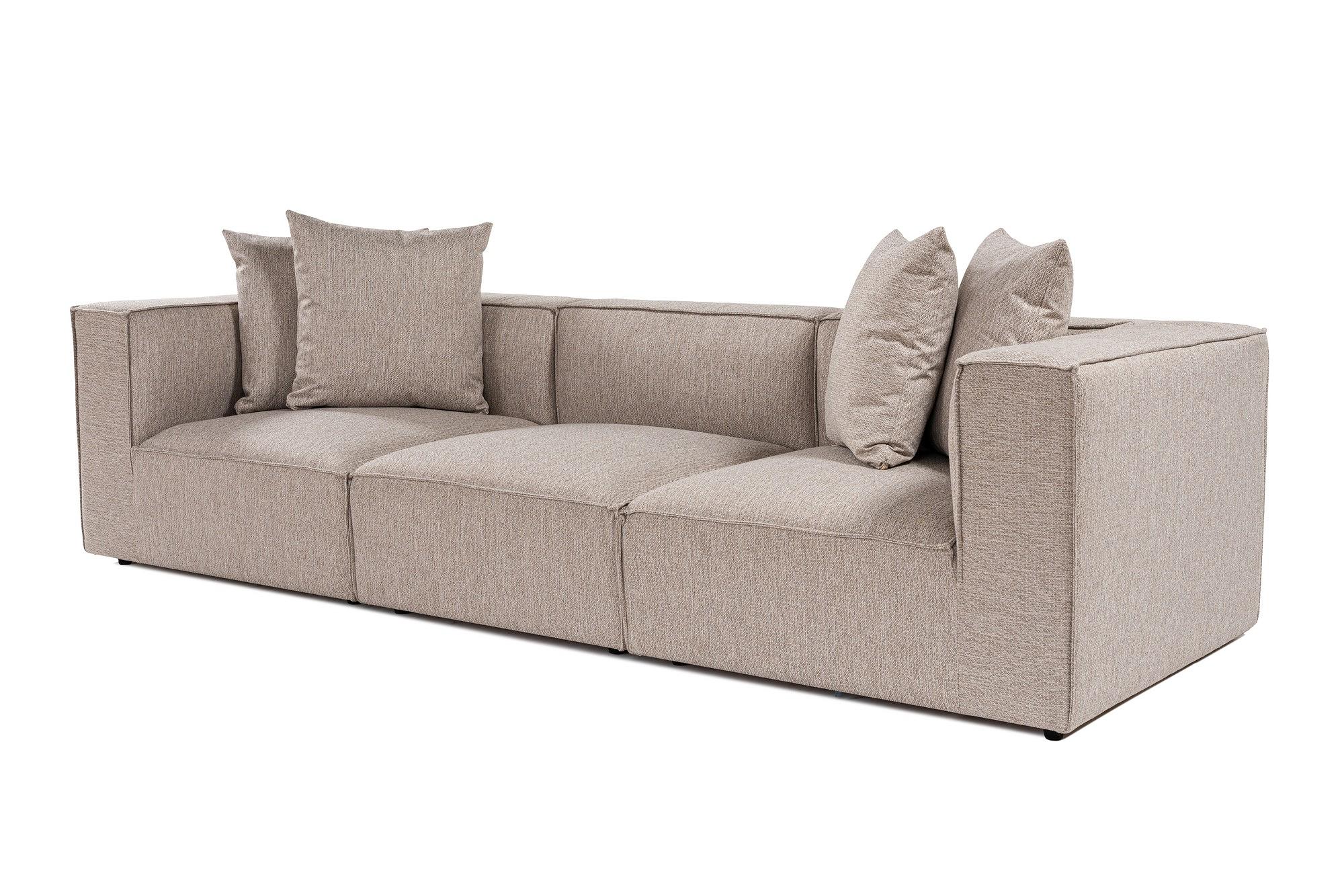 Sora 3-seater sofa Beige 5