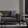 Bali 3-seater sofa bed Anthracite 2