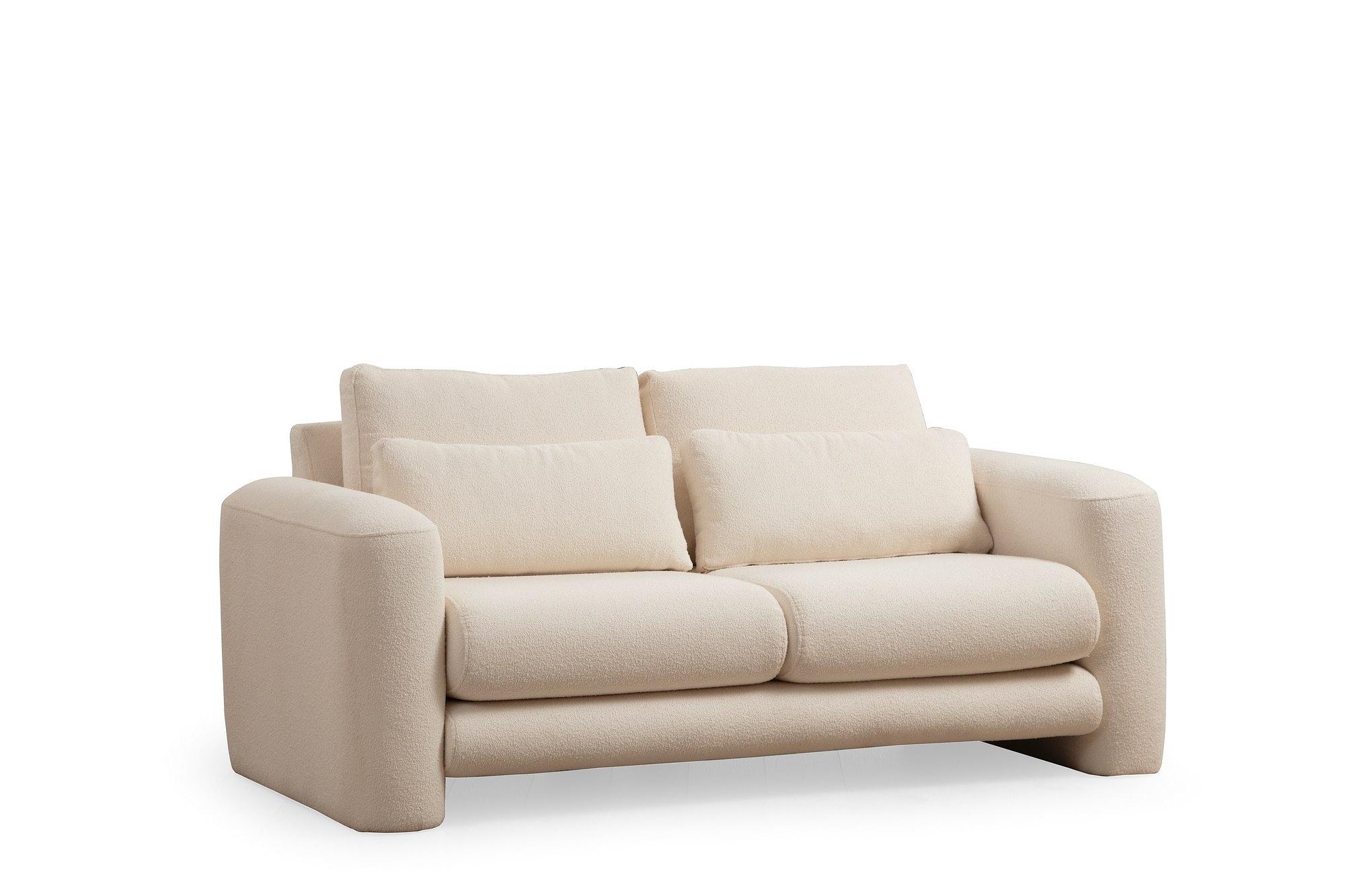 Lily 2-seater sofa cream 0