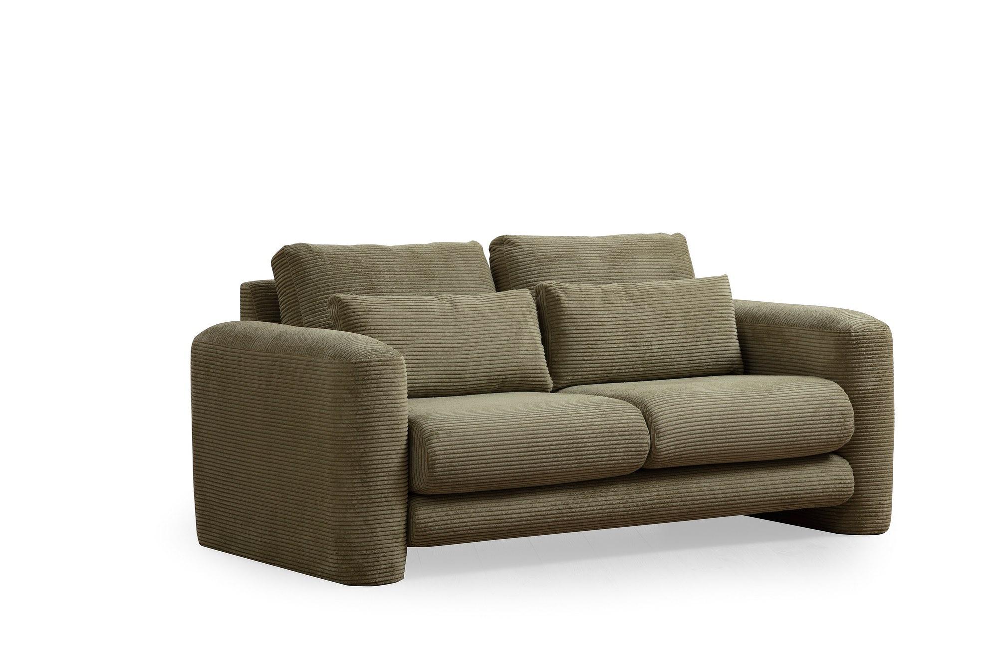 Lily 2-seater sofa Green 0