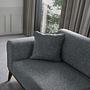 Cofi 3-seater sofa bed light grey 4