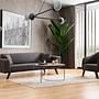 Leon 3-seater sofa bed Anthracite 2