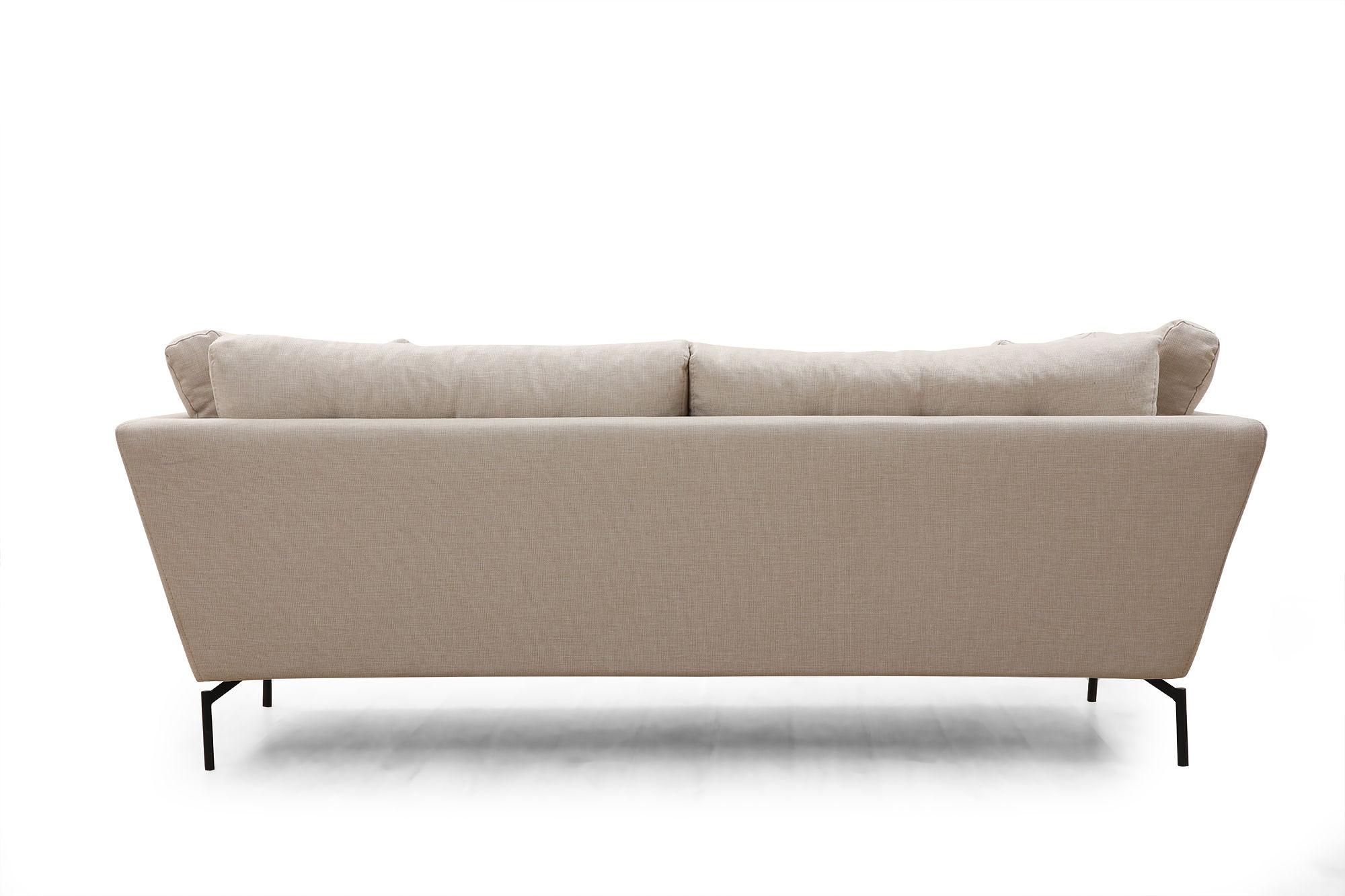 Mapa 3-Seater Sofa Cream 9