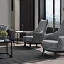 Bali 3-seater sofa bed Light grey 2