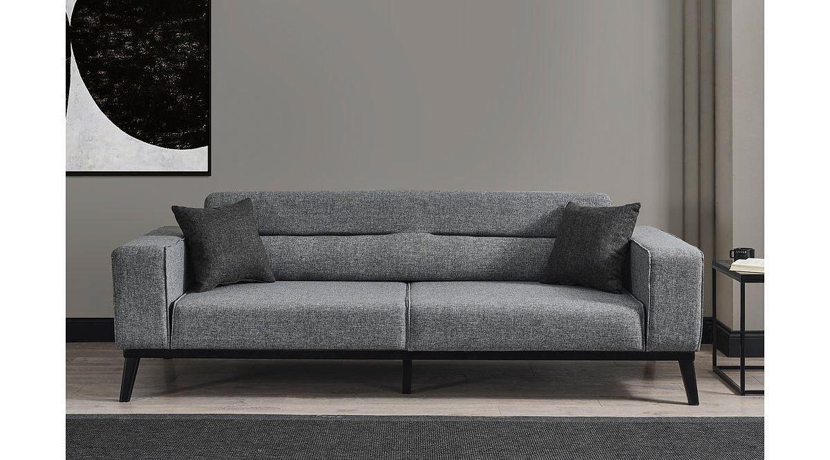 Bali 3-seater sofa bed Light grey 1