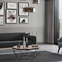 Cofi 3-seater sofa bed Anthracite 1