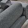 Bali 3-seater sofa bed Light grey 3
