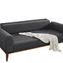 Cofi 3-seater sofa bed Anthracite 6