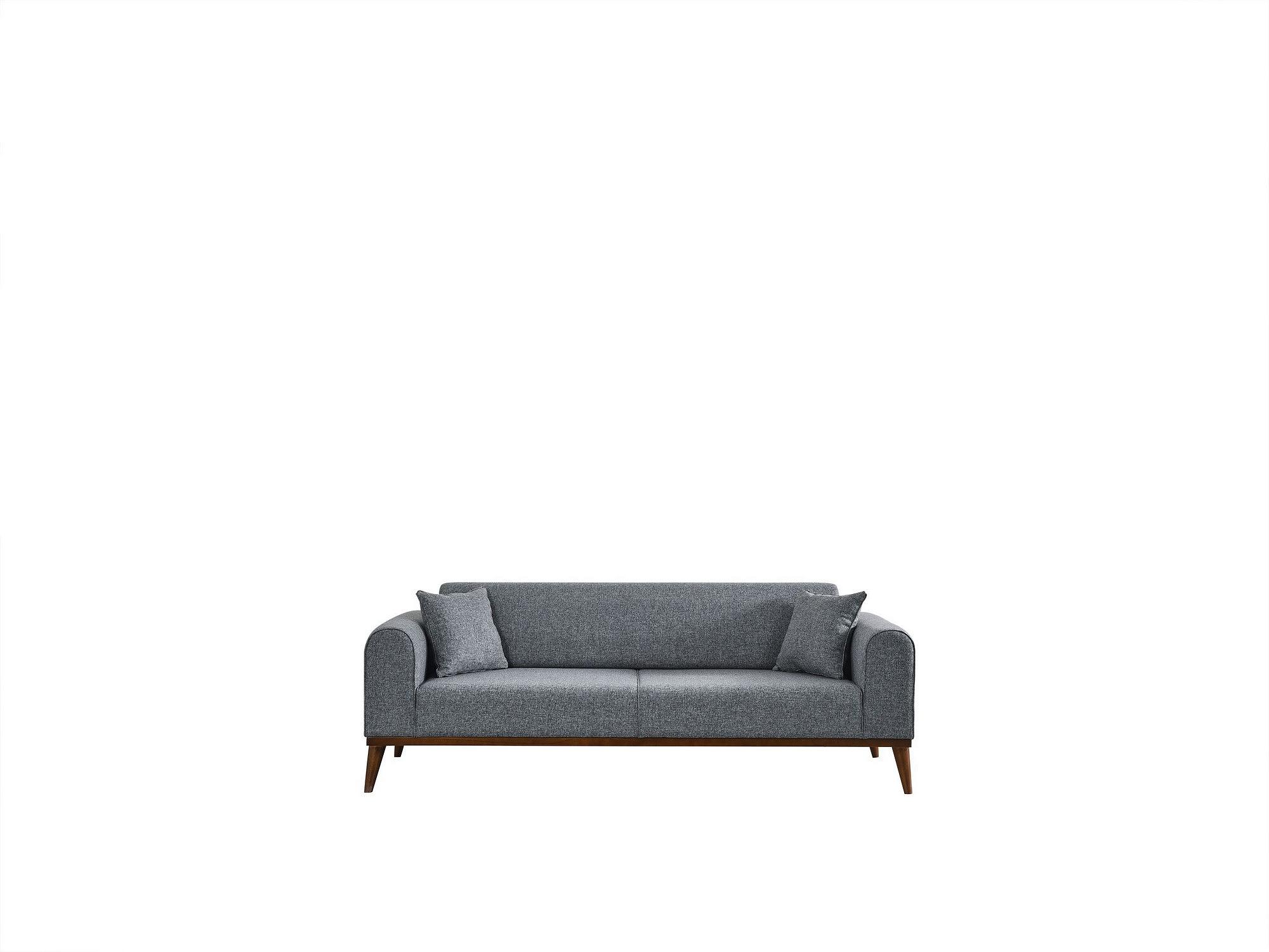 Cofi 3-seater sofa bed light grey 0