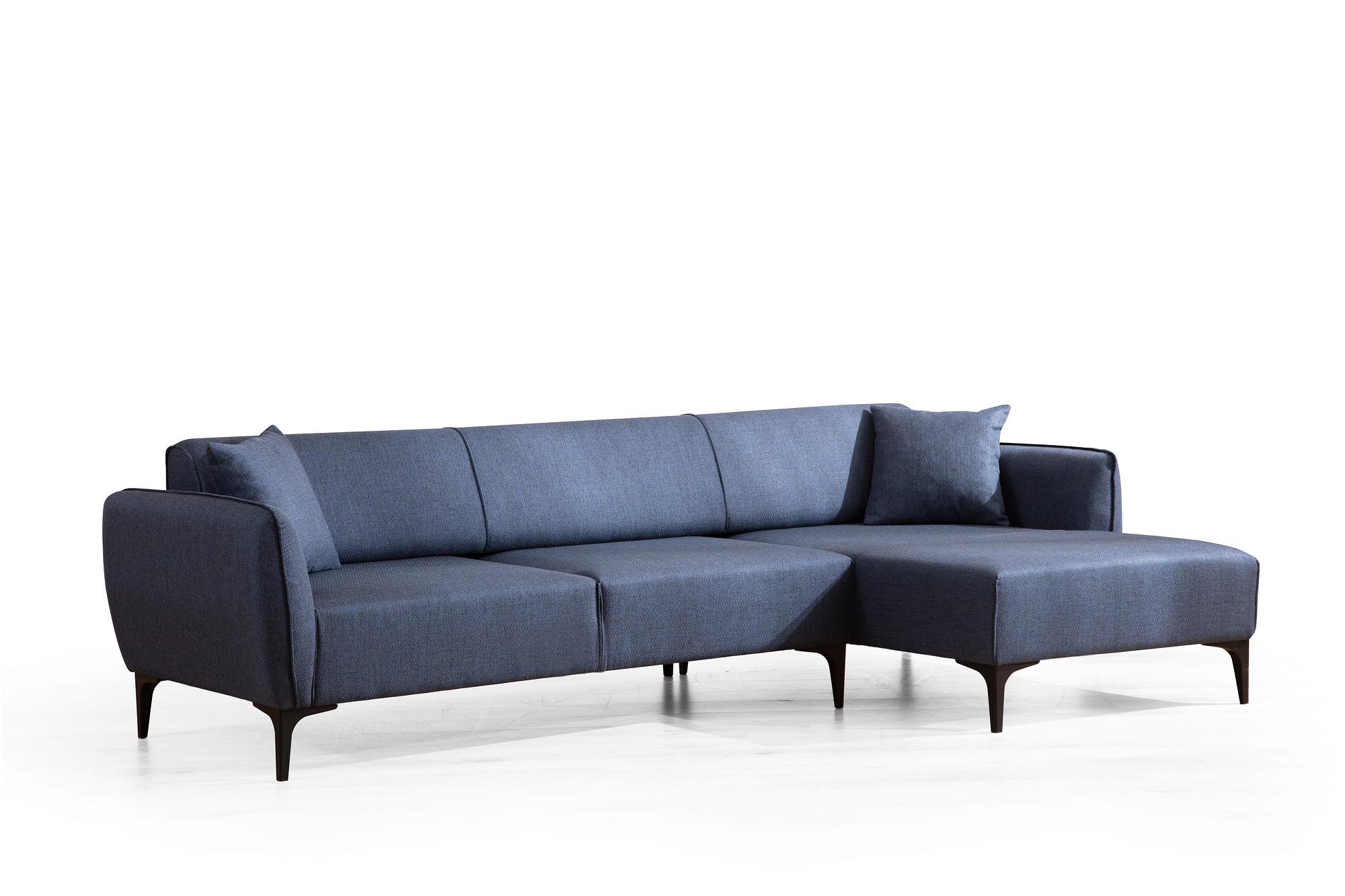 Belissimo Corner Sofa Right Blue 0