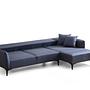 Belissimo Ecksofa Rechts Blau 5