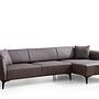 Belissimo Corner Sofa Right Dark Grey 0
